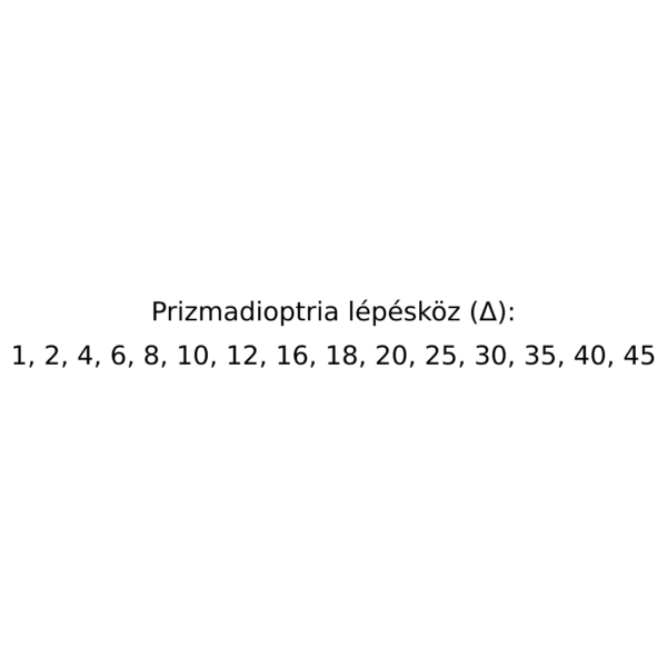 Horizontális Prizmaléc (1-45 Δ, 15 lépésközzel) – VPB-145H - Image 2