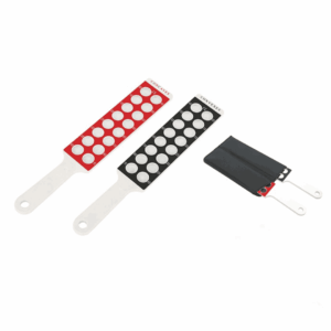Retinoszkóp Lencsesor Bőr Tokban (2x16 lencsés) – VRL-2X16